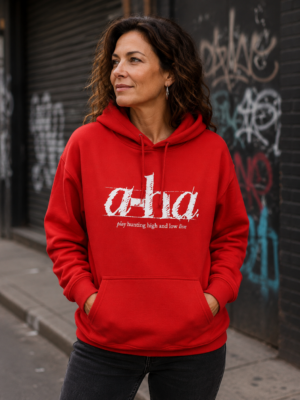 A-Ha Hunting High & Low 2022 (Hood) Hooded Swt Red